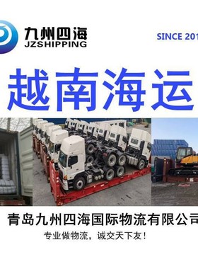 青岛天津越南?胡志明港HoChi Minh整柜拼箱特种箱 散货船 清关到