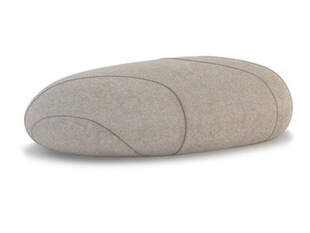 玻璃钢鹅卵石造型休闲座椅户外室内商场休息凳子创意时尚单人椅子