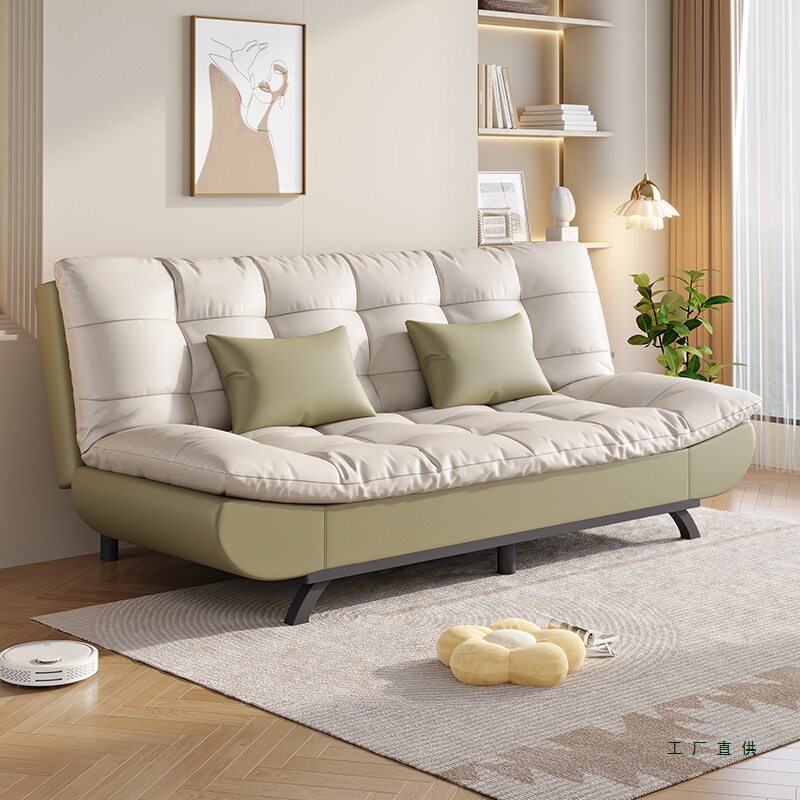 沙发床折叠两用一体2026新款现代简约客厅小户型双人乳胶布艺沙发