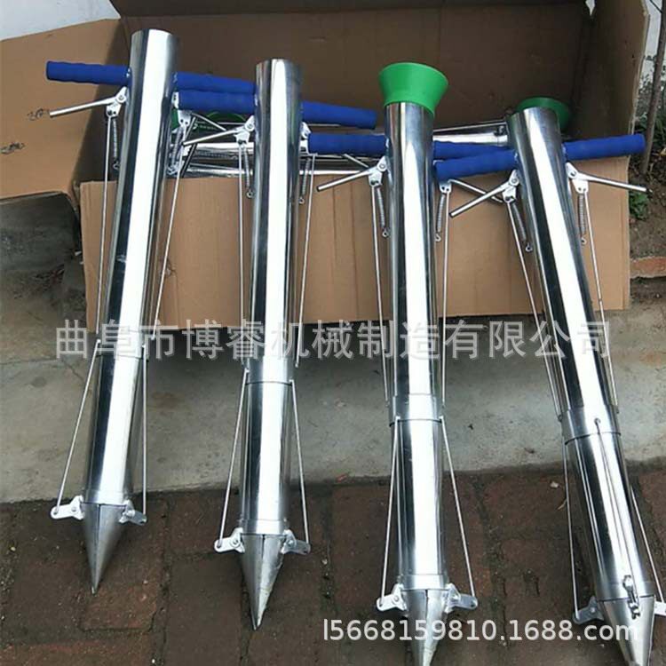双行不锈钢辣椒苗移栽机 西红柿茄子草莓栽苗机 农用简易插秧机