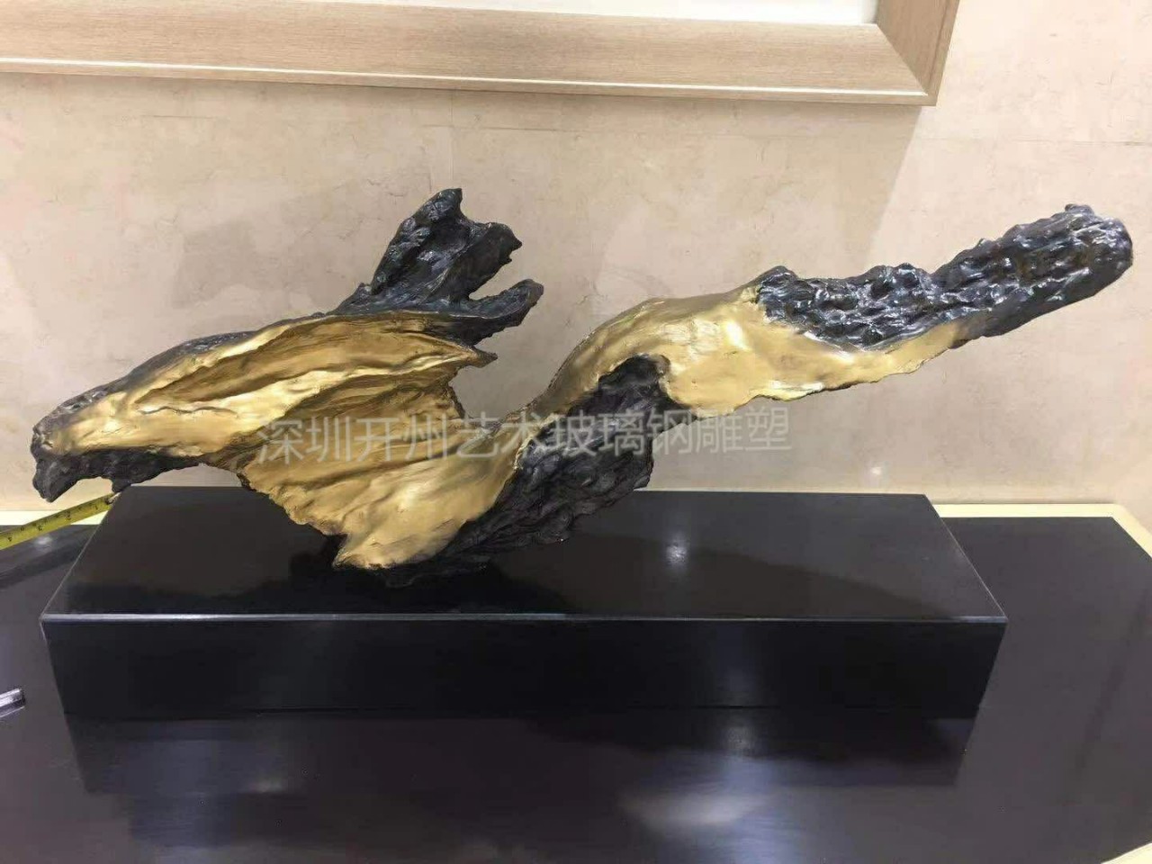 现货有模具家居办公室摆件树脂工艺品仿真木头园林景观雕塑装饰品