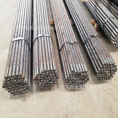 炼铁高炉开口钎具厂家直销单开槽R32*2030mm高炉开口机钻杆
