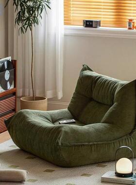懒人沙发可躺可睡毛毛虫人类狗窝卧室布艺单人小户型休闲沙发xKW