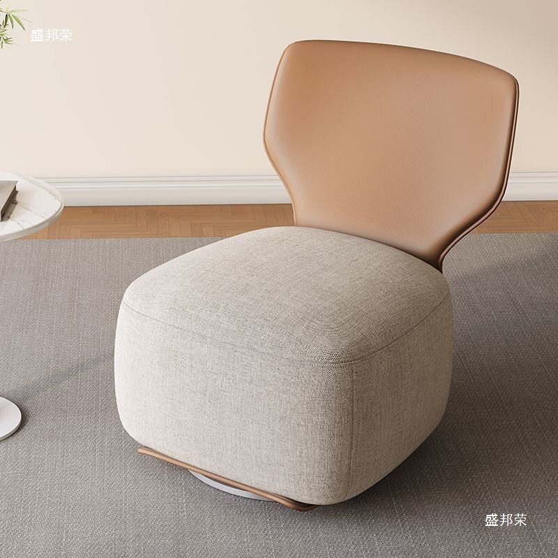 2026单人沙发椅懒人网红款卧室小型可旋转靠背椅客厅阳台公寓休闲