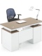 时尚 简易办公电脑桌柜台式 桌职员桌员工桌抽屉写字台书桌