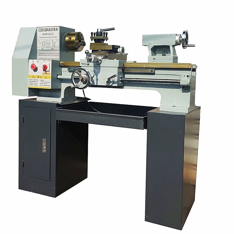 普通车床6130小型卧式家用仪表车6i128金属切削台式迷你型