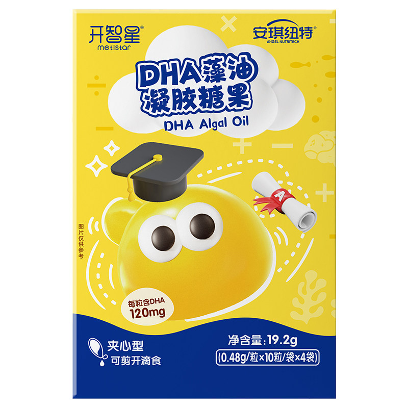 安琪纽特开智星DHA藻油凝胶糖果图片
