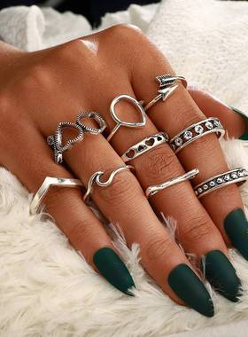 2022 Women's Ring Stainless Steel Jewelry Fingertip Ring