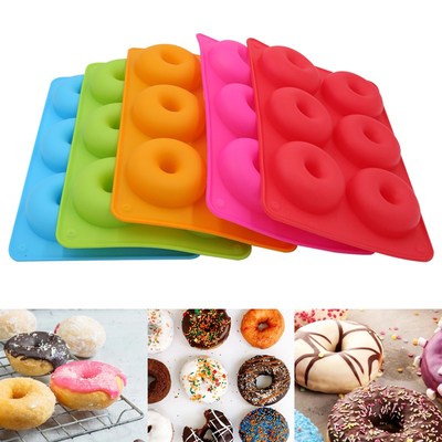 Silicone Donut Mold Baking Pan Non-Stick Baking Pastry Choco
