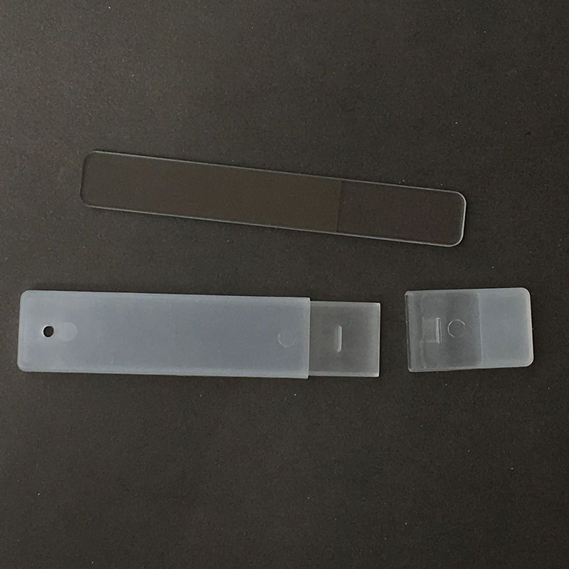 不锈钢指甲锉V形搓指甲磨砂条打磨条双面指甲锉修脚刀修甲工具