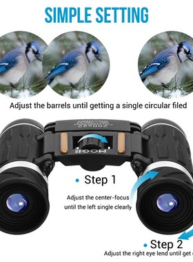 200X22 Upgrade Professional HD Binoculars 40000m Phone Teles