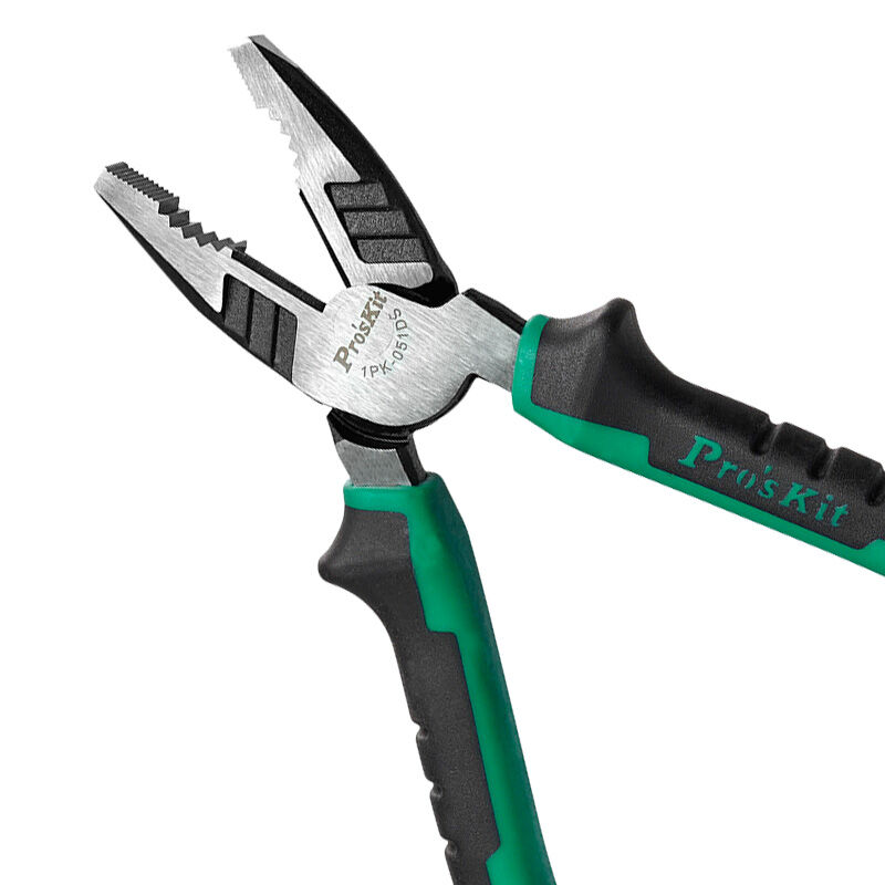 宝工(Proskit)1PK-051DS双色柄钛金电工钳断线钳剪线钳(205mm)
