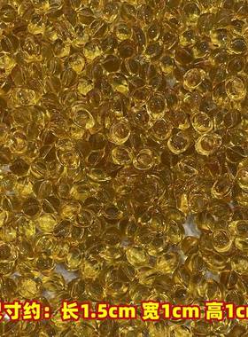 天然黄水晶元宝摆件创意工艺礼品大号小金银元宝家居装饰