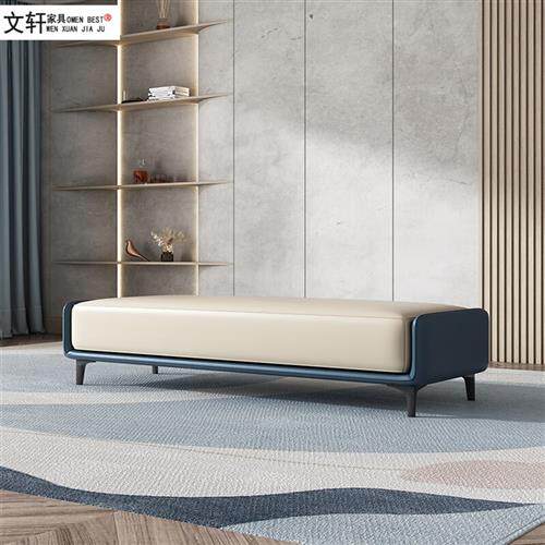 极速衣帽间沙发凳轻奢 意式轻奢床尾凳卧室换鞋凳家用 门口服装店