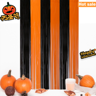 Rain curtain SILK Background Party Decoration Halloween