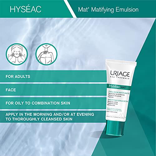 极速URIAGE Hyseac Mat Matifying Emulsion 1.35 fl.oz.  3 Ac