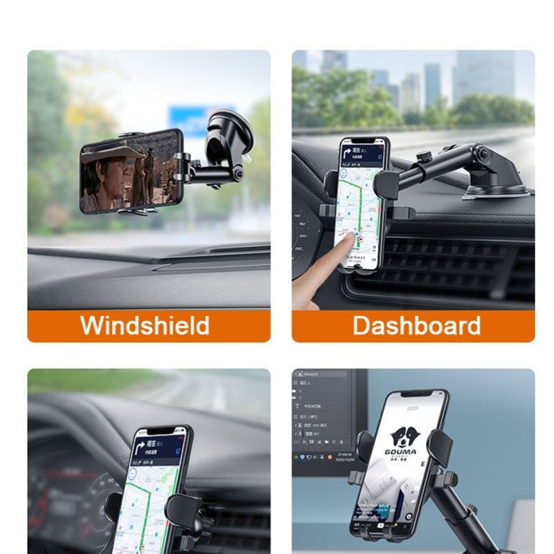 Sucker Car Phone Holder Mount Stand GPS Telefon Mobile Cell