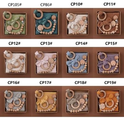 Pack of 3 Baby Appease Suit Pacifier Chain Clip Saliva