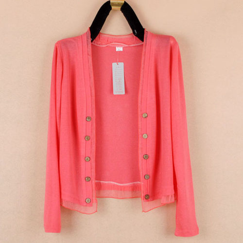 极速Plus Size Knitting Cardigan Women  New Fashion Loose Lon
