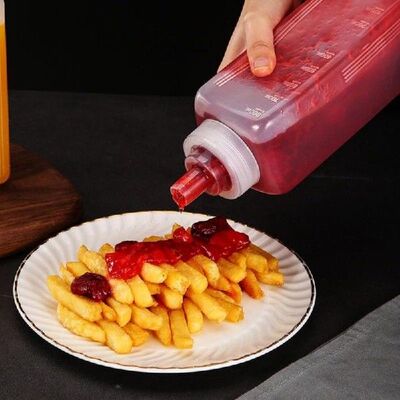 极速Kitchen Condiment Squeeze Bottles Plastic Squeeze Squirt