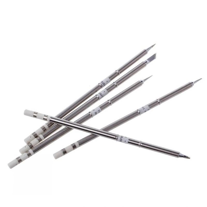 5Pcs T12 Series Iron Tip T12-ILS BC1 D24 K BL Soldering Weld