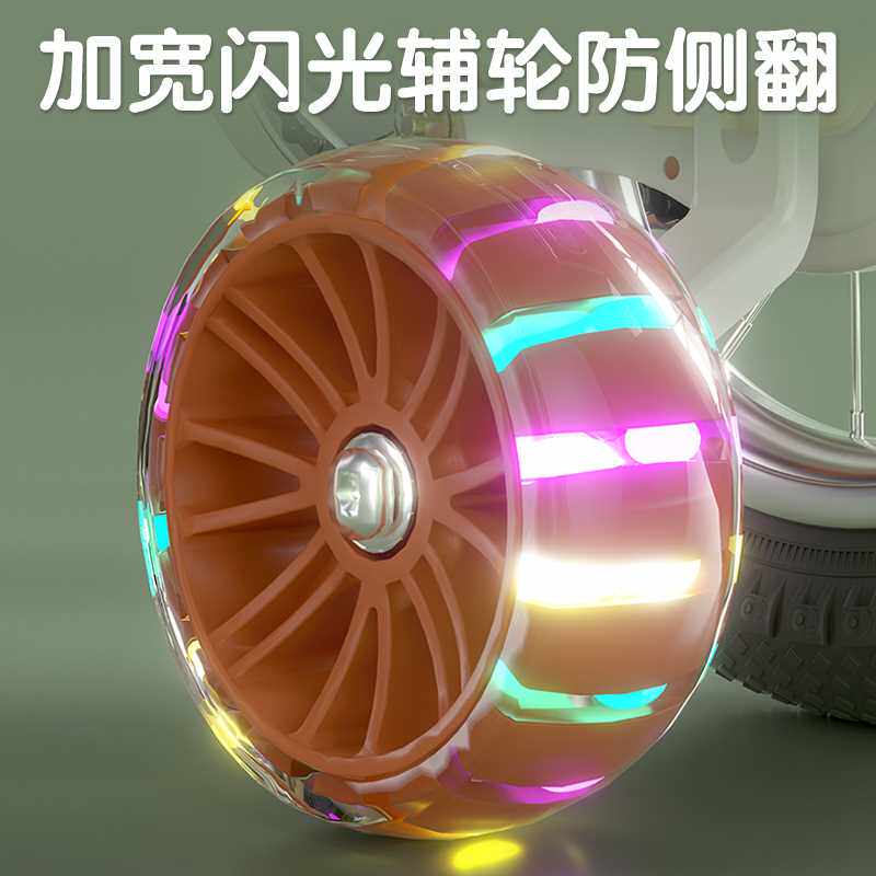 儿童自行车男孩2-3-6-7-10岁宝宝女孩脚踏单车小孩英伦复古儿童车