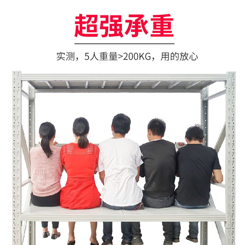 货架置物架多层仓储货架展示架仓库置物架自由组合储物货物铁架