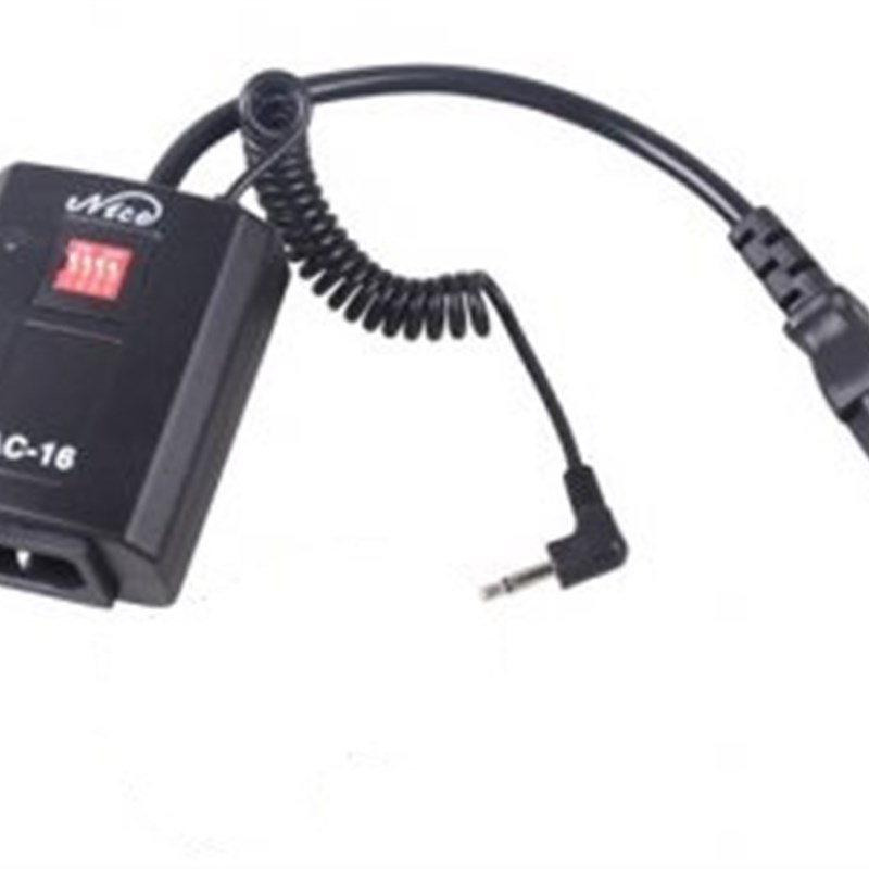 耐思摄影灯AC-16B单接收器闪光灯无线遥控数码触发器引闪器16通道