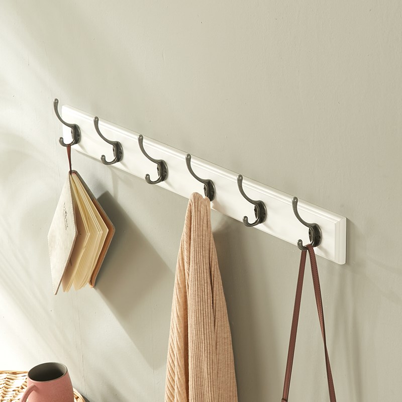 墙上挂衣架入户衣帽架北欧挂衣钩墙壁挂钩卧室置物架子挂包客厅粘