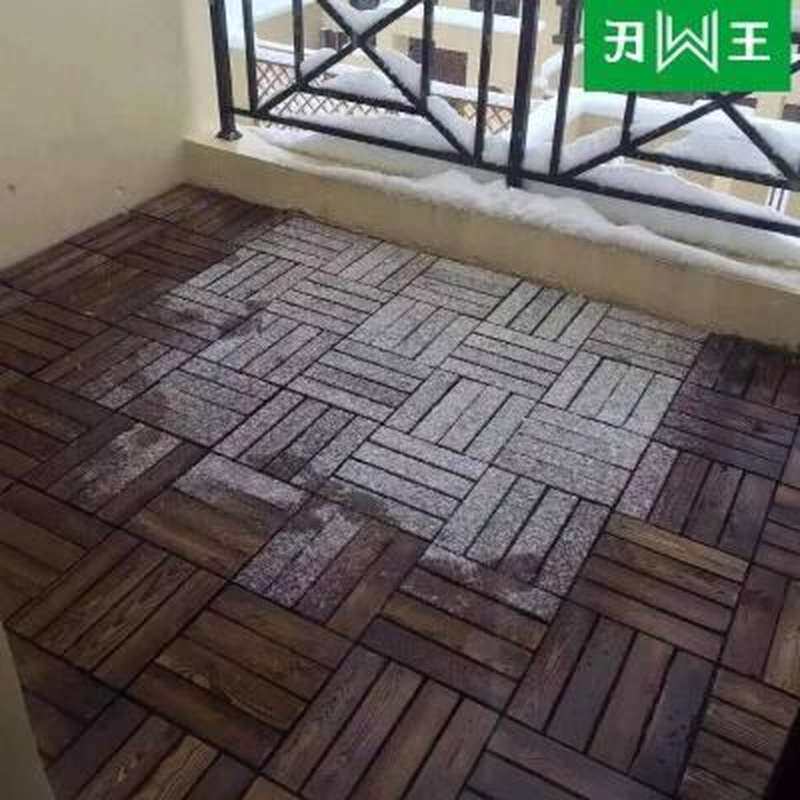 极速踏板碳化木走廊庭院阳台防腐木室外平台花园浴室地板户外露台