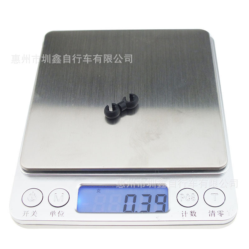 自行车集线扣山地公路车线管油管收纳器可360度转C扣10个包S扣