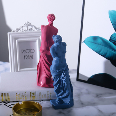 极速European Home Decoration Resin Statue Modern Abstract Ar