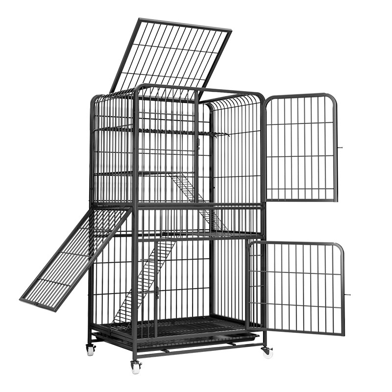 猫笼子家用室内超大自由空间一体别墅猫舍猫窝猫屋猫咪爬架宠物笼