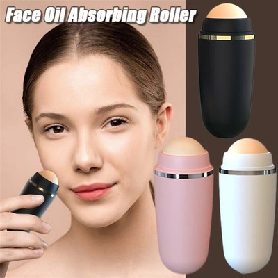 Sucking Roller Volcanic Rock Matte Makeup Facial T Zone