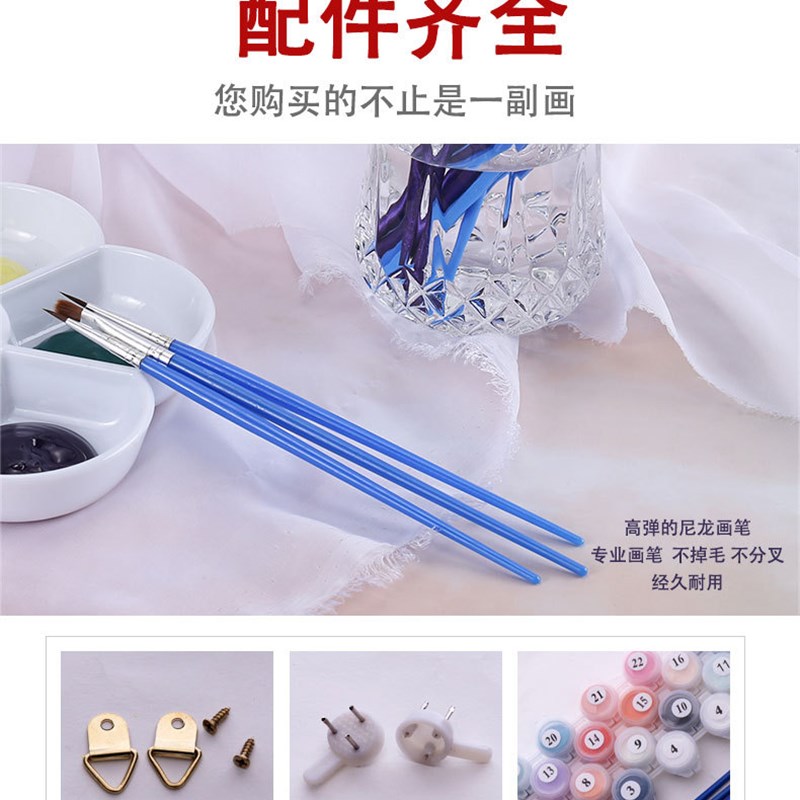 DIY Painting By Numbers Paint Number Color Landscape Decor