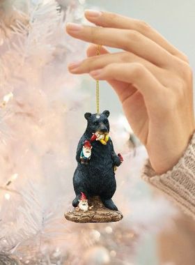 Free Shiping Animal Eat Gnome Pendant Cat Dinosaur Black