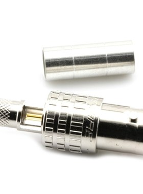 佳耐美CANARE同轴61S母接线插头BCJ-C4镀金铍铜触针75欧姆BNC焊接