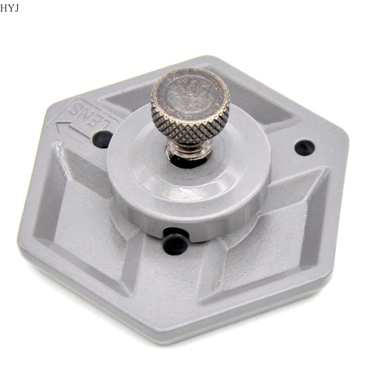 HYJ  六角形快装板 1/4螺丝相机接口适用于曼富图030-14  3049