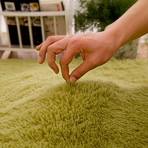 极速Soft Shaggy Carpet  Living Room European Home Warm Plush