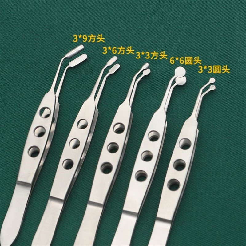 Forcep Double Eyelid Massage Tweezer High Precision