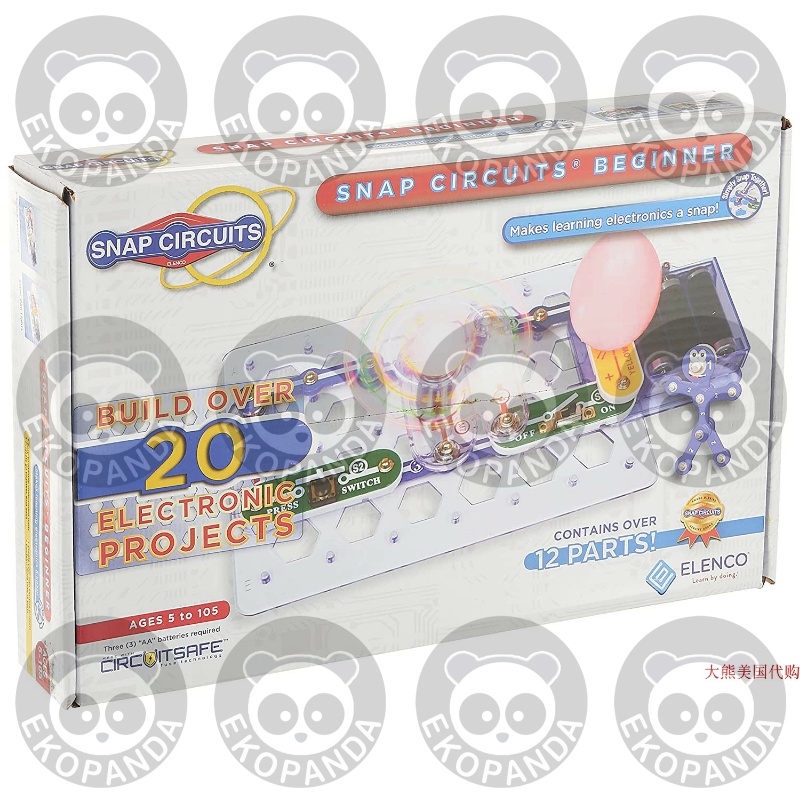 Snap Circuits Beginner, Electronics Exploration Stem Kit