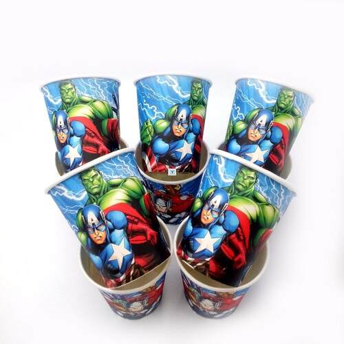 极速10pcs/lot Avengers Hulk Cup Birthday Decoration Theme Pa