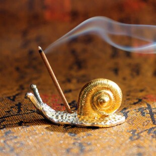 Censer 极速Snail Incense Tea Culture Stand Turtle Holder