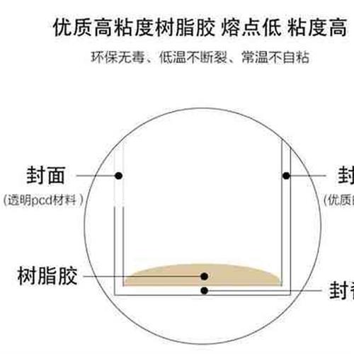 包邮热熔封套装订机塑料封皮透明封面合同A4胶装纸质本白彩1-10
