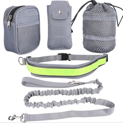 Hands Free Leash For Dogs Reflective Dog Leads Outdoor Runni