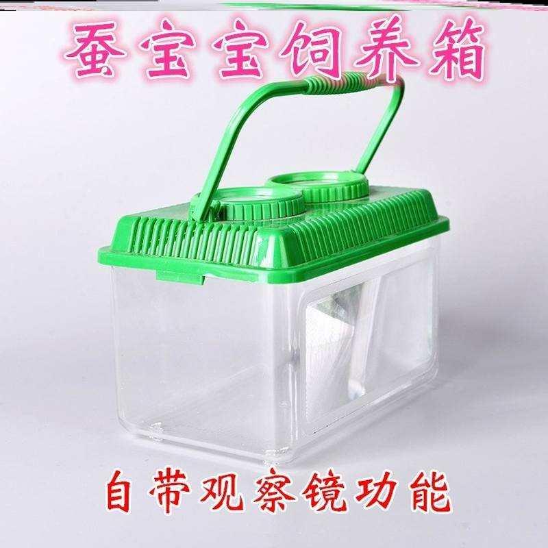 学生养蚕盒蚕宝宝别墅小型的房子宠物盒子简易大号用具装蜗牛装蚕