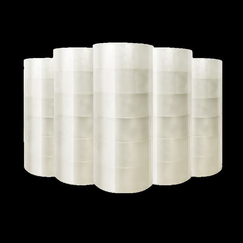 透明胶带印刷logo阳澄湖大闸蟹胶带4.5宽大卷英寸打包封箱胶带纸