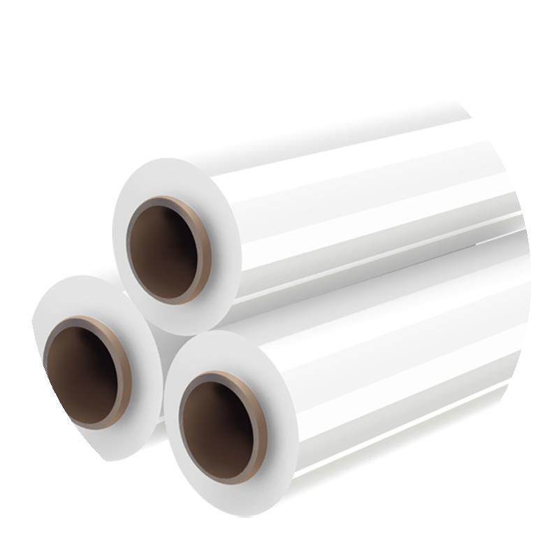 PE拉伸膜缠绕膜50cm塑料薄膜工业保鲜膜大卷打包膜包装膜透明商用