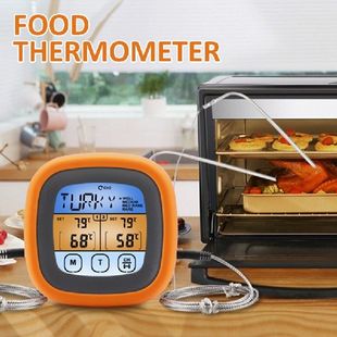 Electronic Digital Display Barbecue Food Thermometer Probe W