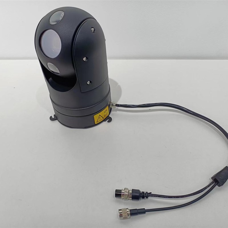 SDI高清车载云台摄像机200万30帧红外夜视80米黑白图像360指挥车